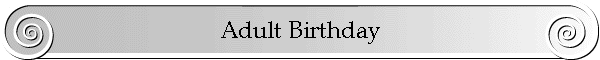 Adult Birthday